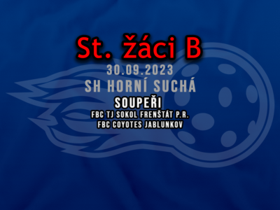 Starší žáci B – 30.9.2023 – OPRAVA HLÁŠENKY