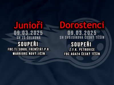 JUNIOŘI/DOROST – 9.3.2025