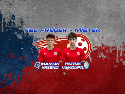 DUO ODCHOVANCŮ V REPRE JUNIORŮ